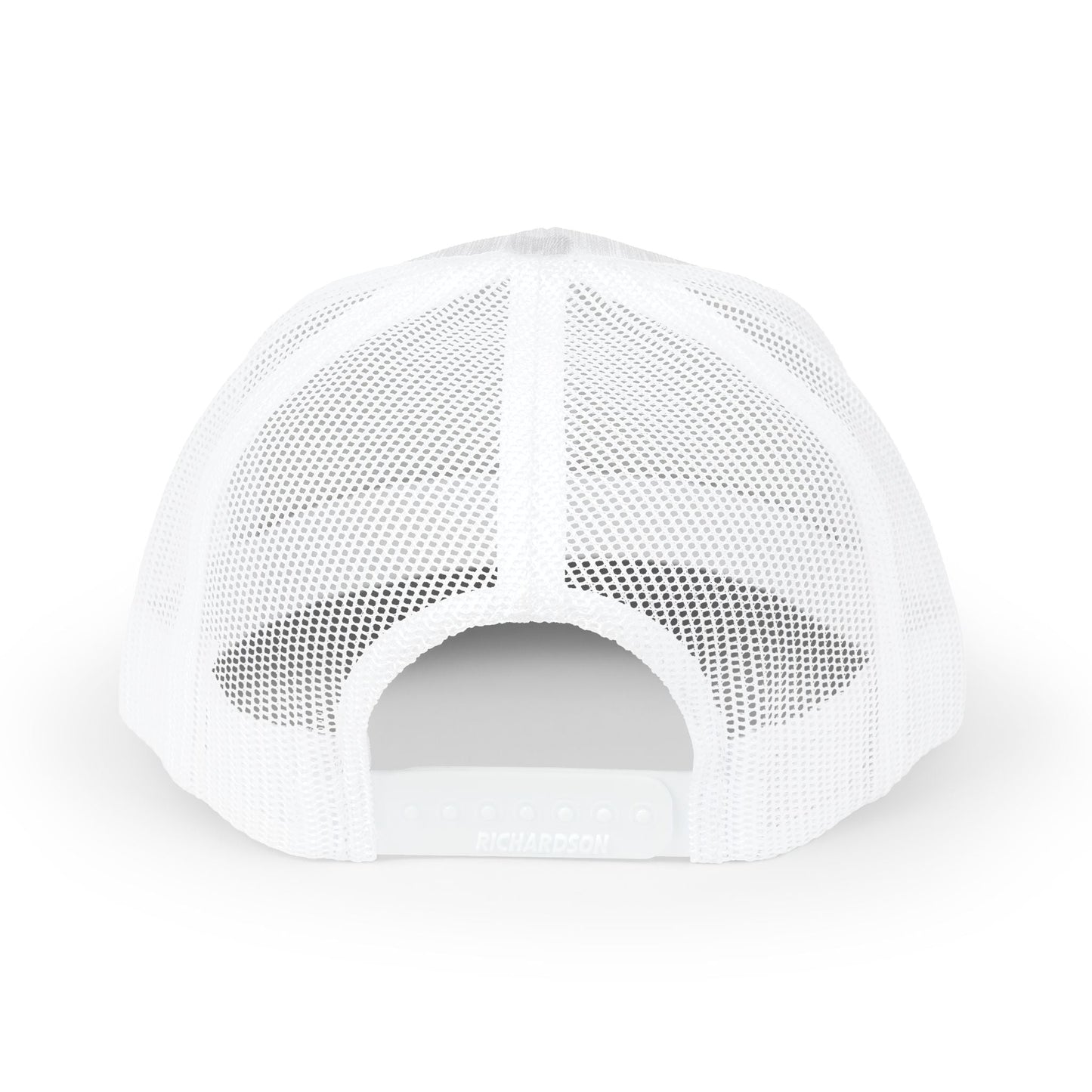MudMeet Logo Snapback Trucker Hat — Mesh Back Racing Cap
