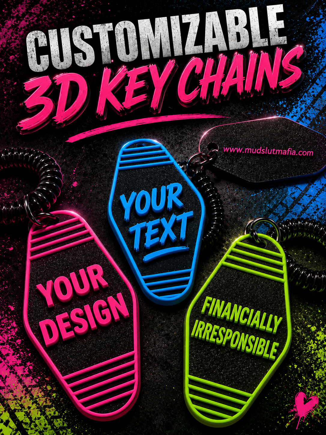 🔑 Keychains – Built Your Way! 🔑