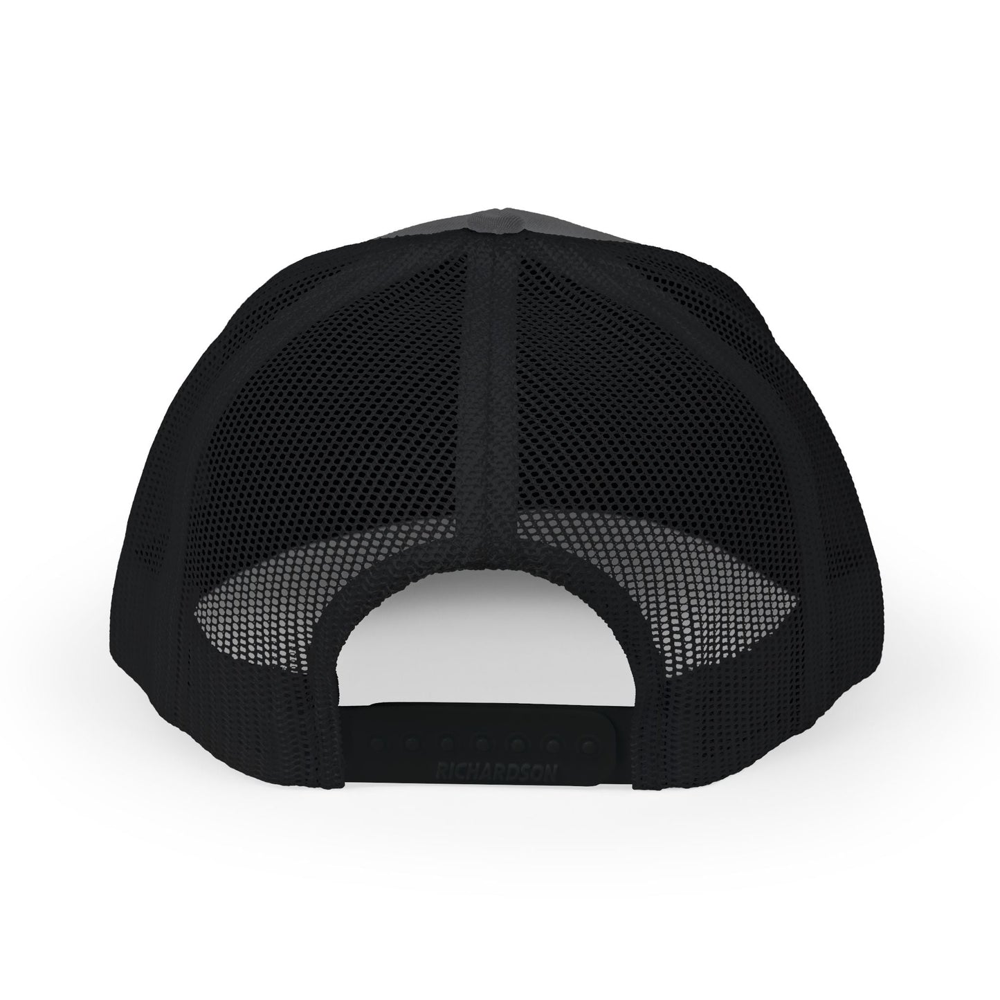 MudMeet Logo Snapback Trucker Hat — Mesh Back Racing Cap