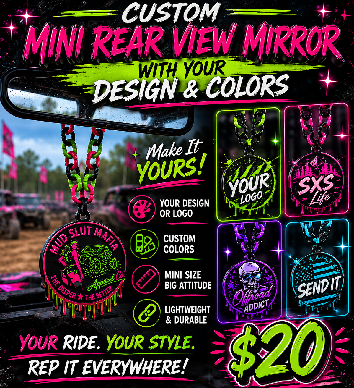 Mini Hype Chains & Cooler Emblems