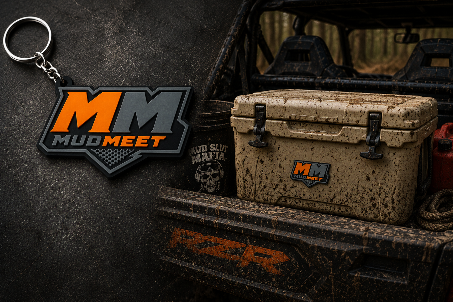 Mud Meet NFC Cooler Emblem/Keychain
