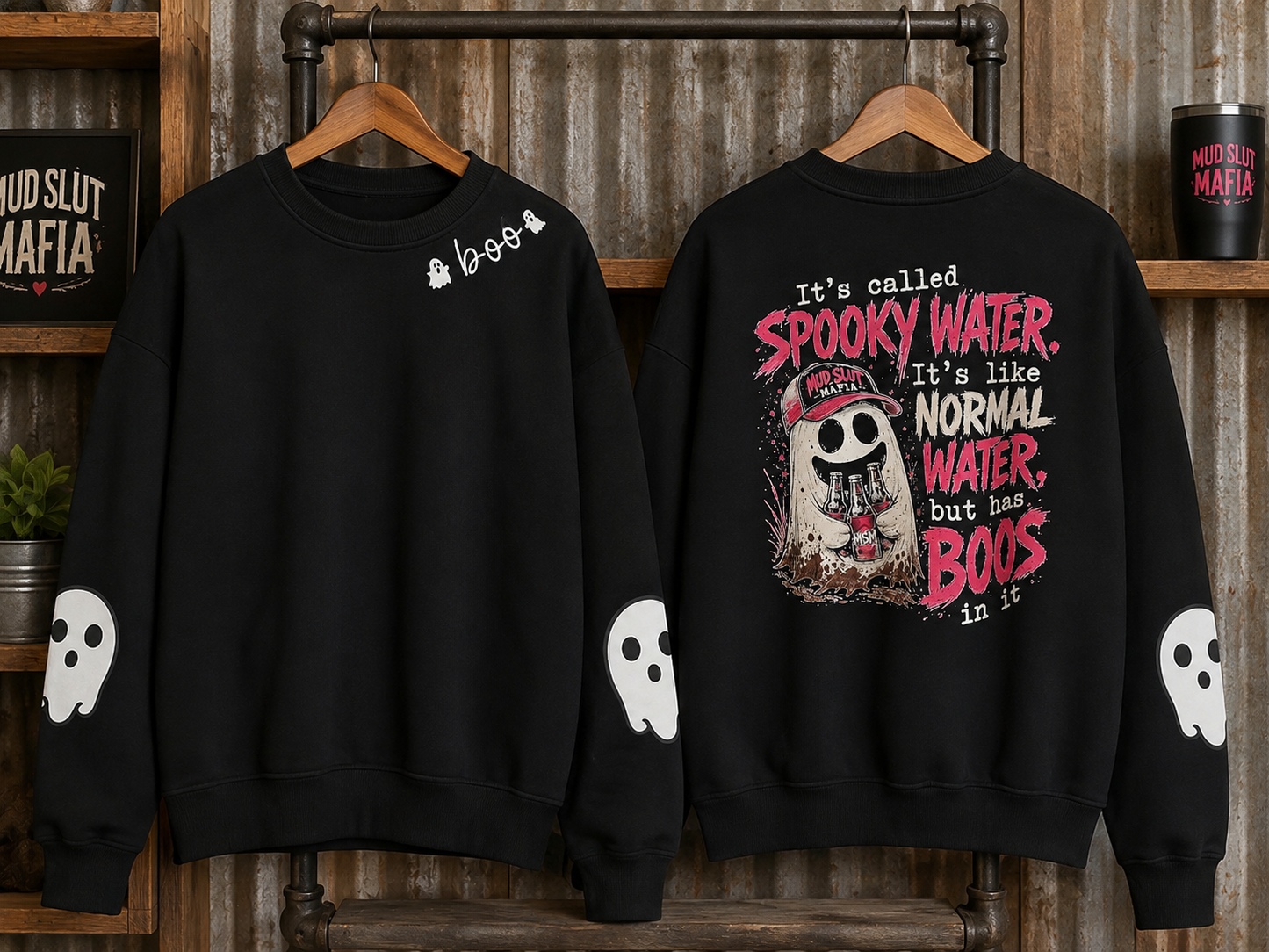 Limited Pre-Sale: Spooky Water Crewneck Sweatshirt