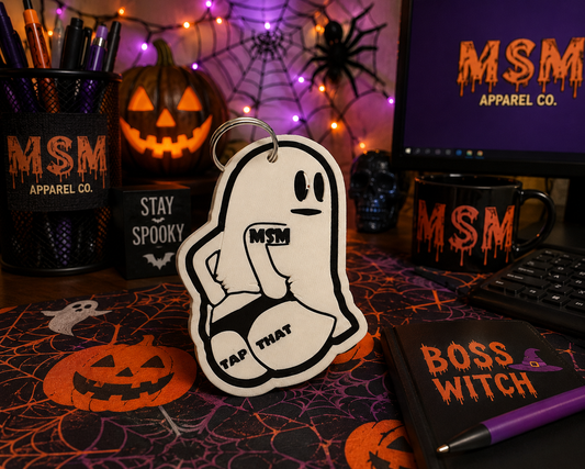 Tap That Ghost Keychain