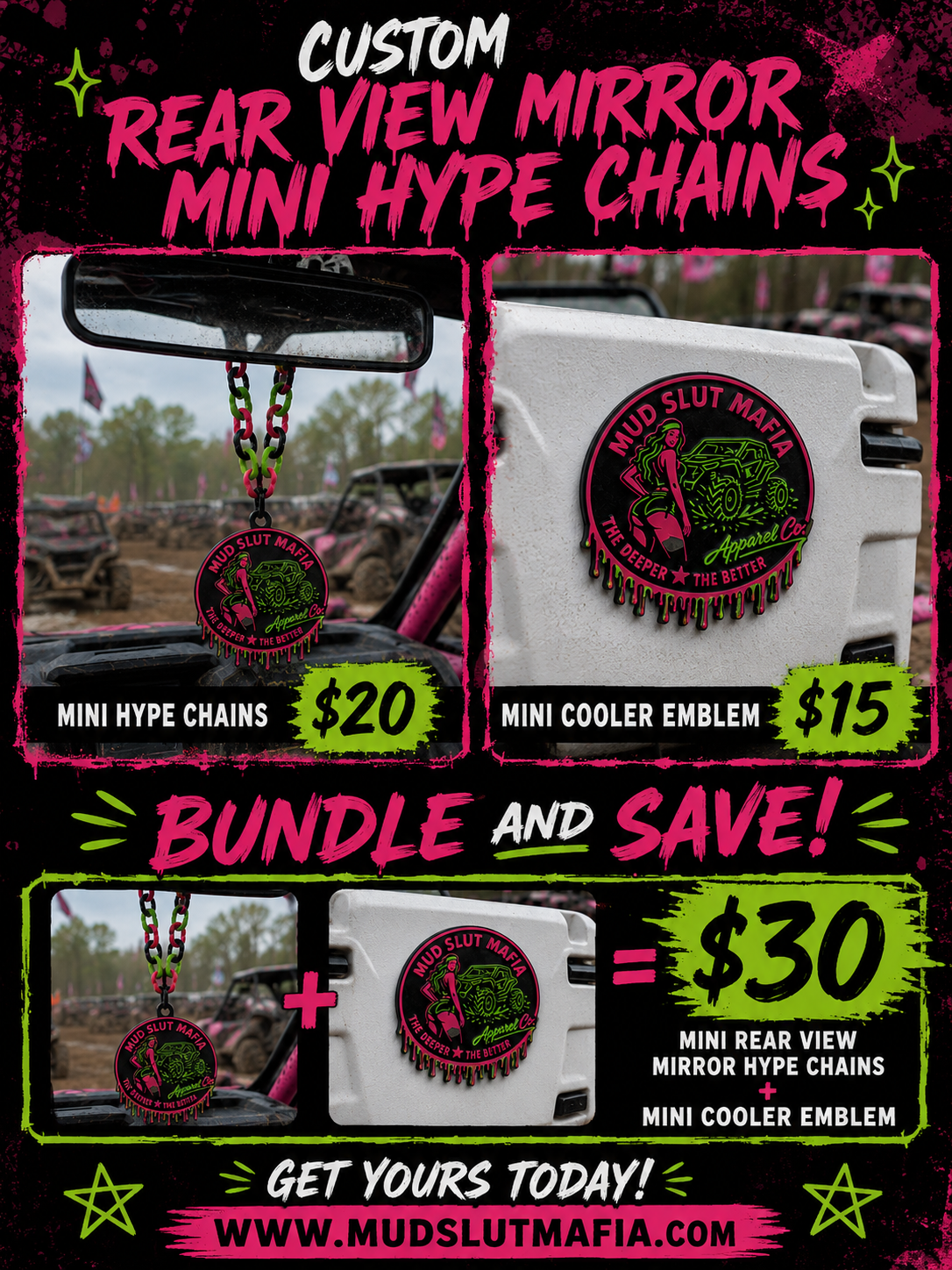 Mini Hype Chains & Cooler Emblems