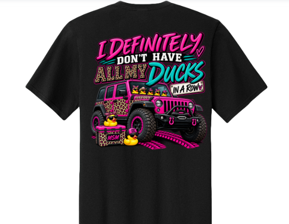 I Definitely Don’t Have All My Ducks in a Row