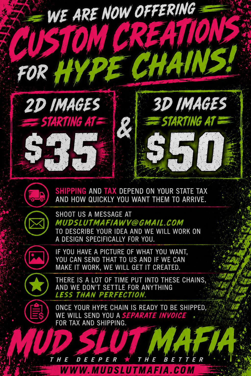 CUSTOM HYPE CHAINS 🔥