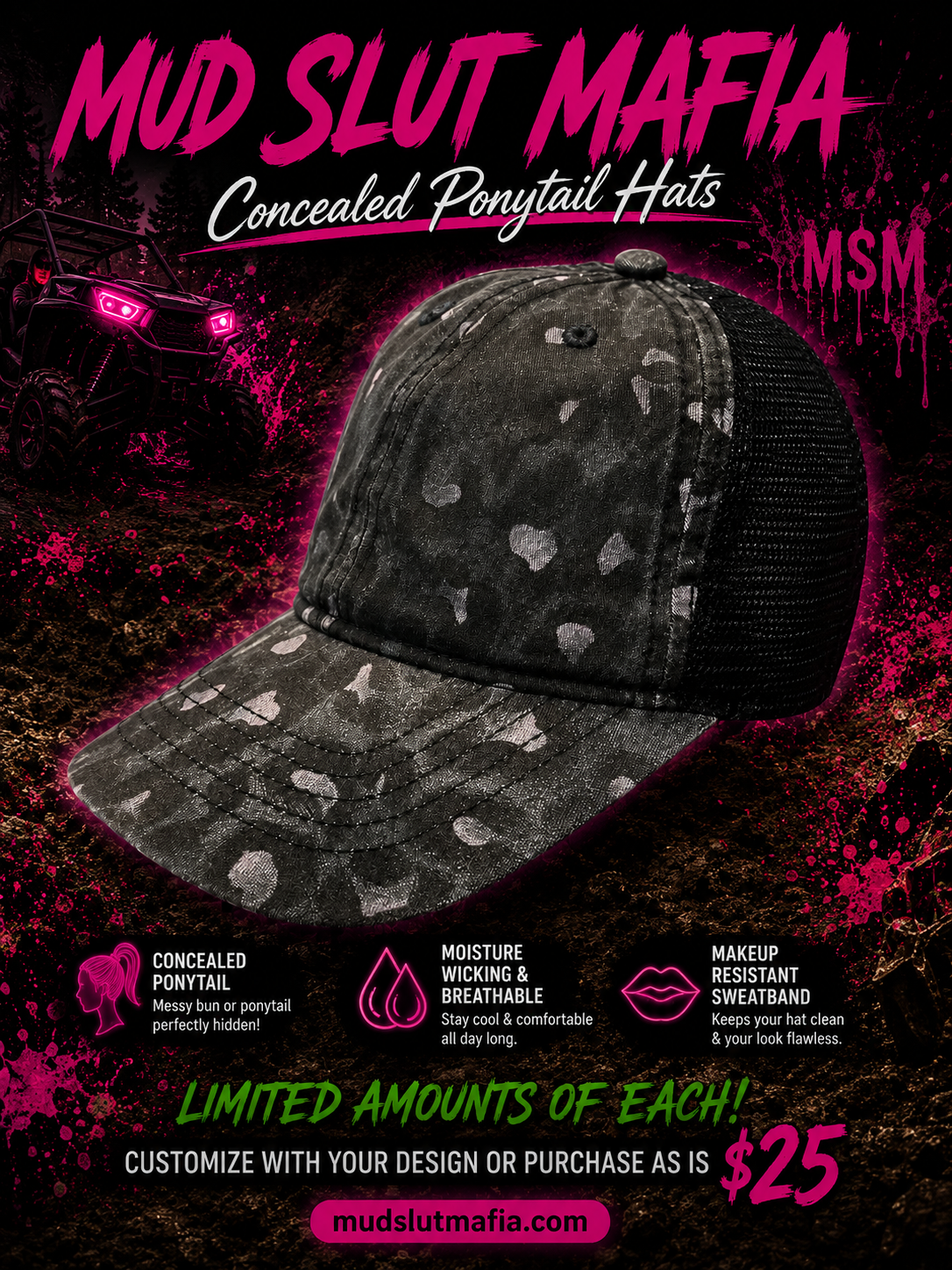 Ponytail Hats