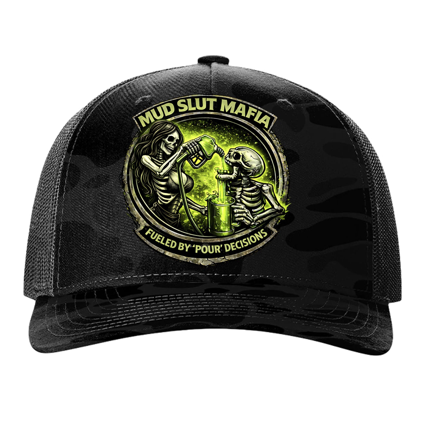 Sable Duck Camo/ Black - 112PFP - FRONT